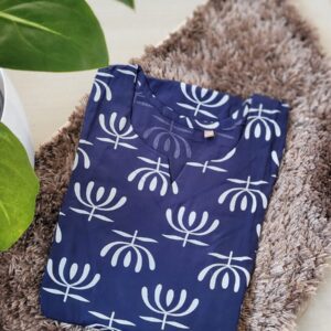 navy blue kurti
