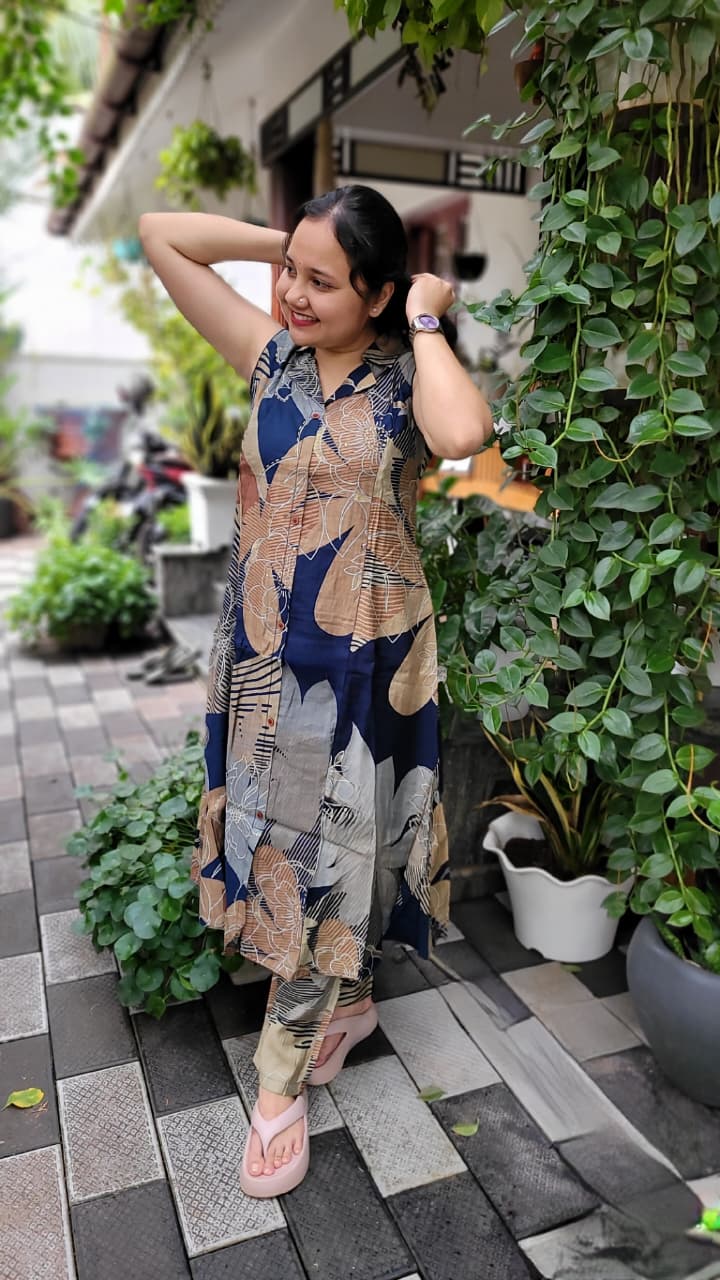 deep flora co ord set deep flora co ord set